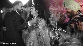 Come Party With G Sidhu On Dance Floor | Aman & Parmy | Reception Highlights | Fresno, CA