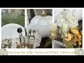 SPECTACULAR SAGE AND WHITE TABLESCAPE HOW TO SET THE TABLE FOR A SPECIAL EVENT