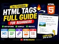 HTML Tags Full Tutorial Learn HTML Tags for Beginners Bangla