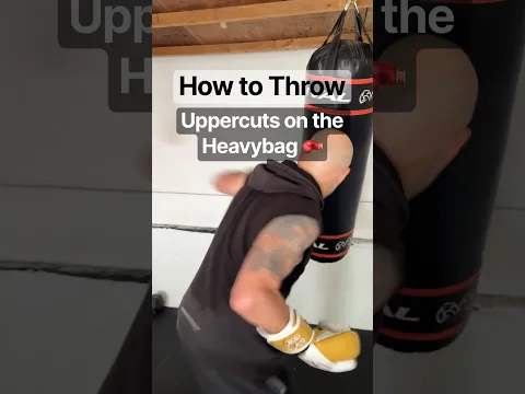 Uppercut on the Heavy Bag #boxing #mma