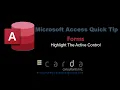 Microsoft Access - Quick Tip