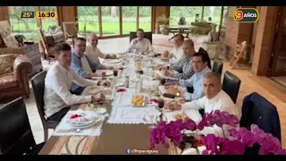 Horacio Cartes reunió a dirigentes colorados en su residencia