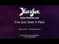I've Just Seen a Face - The Beatles | Karaoke Version | KaraFun