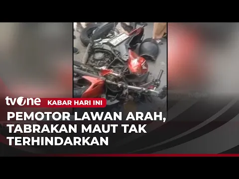 Pemotor Lawan Arah Tabrak Pengendara Lain, Satu Orang Tewas