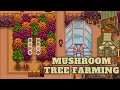 TREE FARMING MUSHROOM LOGS Stardew Valley 1 6 update