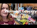 My real Walmart Grocery Haul - what I buy on a GLP1 weight loss journey and wow how much it cost
