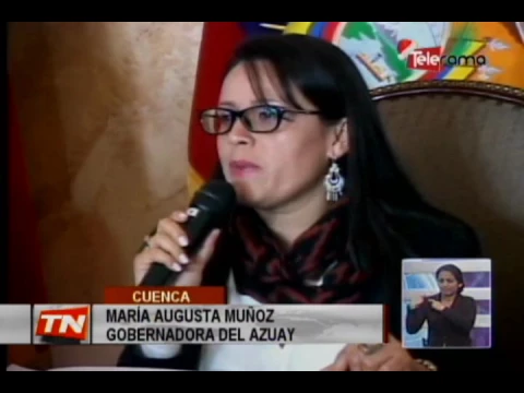 Nueva gobernadora de Azuay asume funciones