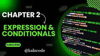 JavaScript Chapter 2 Expressions Conditionals - Master Arithmetic Operators kalscode