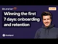 Winning the first 7 days onboarding push and retention Shipaton 26