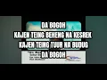 Download Lagu da bogoh buy akur karaoke