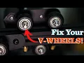 Fix 3D Printing WOBBLE - Adjusting V Wheels