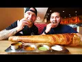 Eating INDIAN FOOD for 24 HOURS in EDISON Dosas Pani Puri Falooda New Jersey
