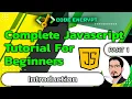 Javascript tutorial for beginners part 1 Introduction