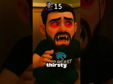 Mr Beast is Turning into a Vampire! 😱#shorts  #roblox