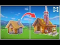Minecraft Tutorial Armorer Village House Transformation How To Build In Minecraft