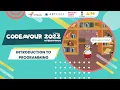 Training Session 1 Introduction to Progamming English Codeavour 2022