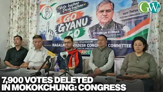 “VOTE BACHAO, DESH BACHAO”: 7,900 VOTES DELETED IN MOKOKCHUNG, ALLEGES CONGRESS