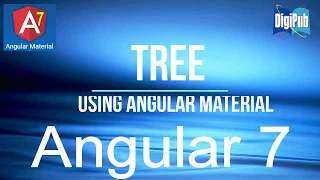 Realization of Tree function by Angular Material in Angular7