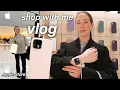 Shopping at the Apple Store for iPhone 16 cases AirPods Apple Watch a day in my life vlog