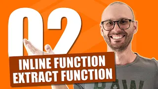 Refactoring extract function inline function