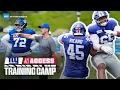 All Access Giants Training Camp Interviews with John Harbaugh Colton Hood Pat Ricard