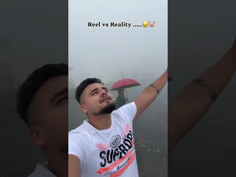 Reel vs Reality 🤡😂 #meghalaya #reelvsreal #funnyshorts #meghalayatour #couple #husbandwife