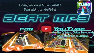 gameplay on a new game called beat mp3 for youtube 