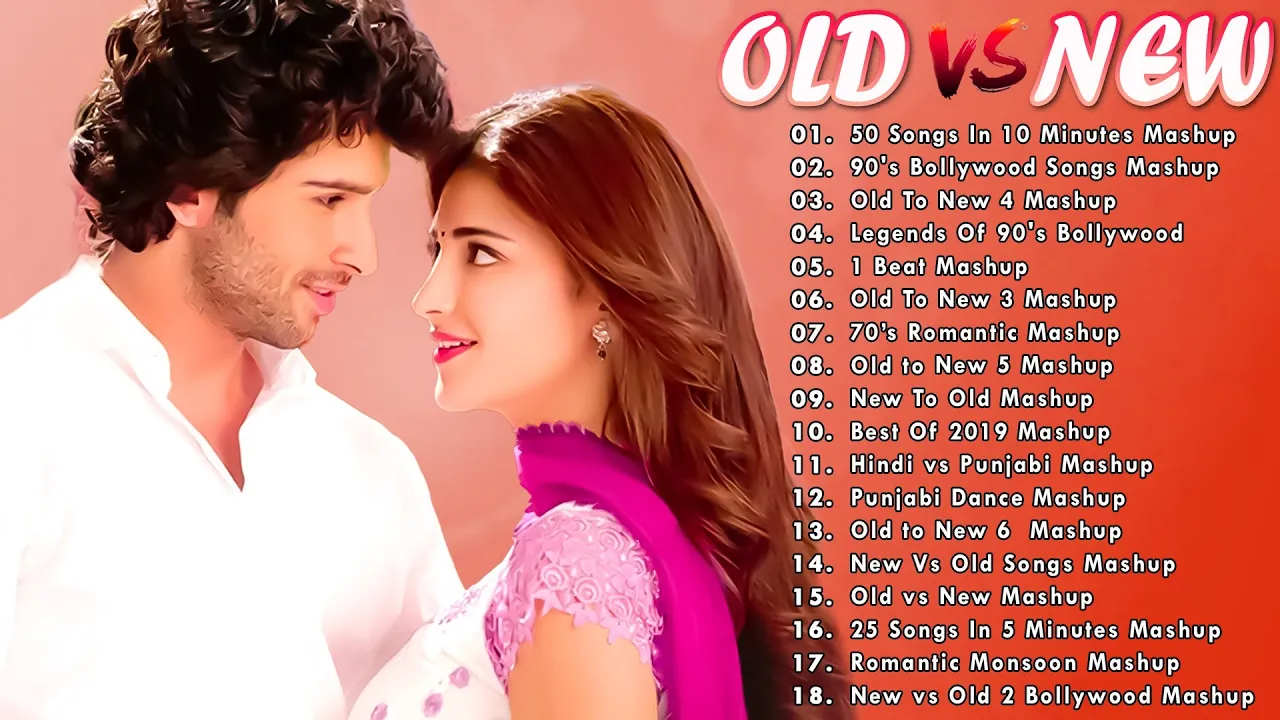 Old vs New Bollywood Mashup 💝 50 Songs In 10 Minutes Mashup 💝 Love Mashup Songs