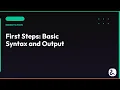 Python Basic Syntax Explained Complete Guide in 10 Mins theTwoCubes Learning