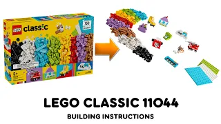 LEGO CLASSIC 11044 ideas Building instructions How to build