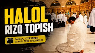 Halol yo’l bilan rizq topish | Sardor Domla