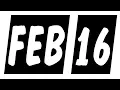 February 16 Famous Birt ays