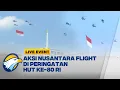 Download Lagu Atraksi Spektakuler! Bendera Raksasa Hiasi Langit Istana di HUT ke-80 RI