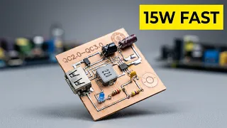 DIY Quick Charger Project (QC 2.0 -QC 3.0 ) - 15W FAST CHARGING