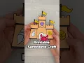 Sandcastle Cut and Paste Craft for Kids