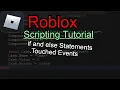 Roblox Scripting - Touched Events If Else statements