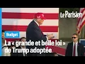 Download Lagu Trump fait passer de justesse sa loi budgétaire à 4500 milliards de dollars