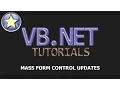 VB NET Tutorial - Mass Property Changes on Form Controls