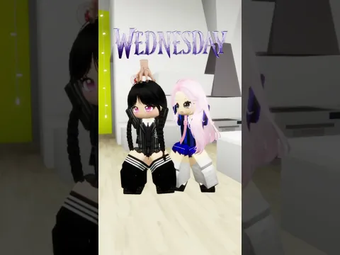 I did this Trend with my BESTIE 😜💗 #roblox #robloxshorts #shorts 