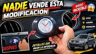 Transforme mi camioneta  y el RESULTADO ME ENCANTO .