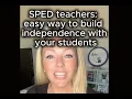 How to Build Student Independence in Special Education Classrooms Classroom Tubs Setup