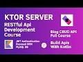 Ktor Server Crash Course For Beginners Build a REST Api in Ktor JWT Auth Kotlin Backend Course