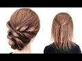 3 Hairstyles for short hair Just do it yourself