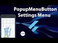 Flutter Tutorial - PopupMenuButton