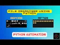 File organiser using Python messy desktop screen Learn with Esprit