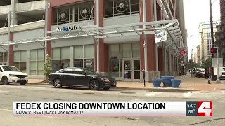 FedEx to close downtown St Louis location