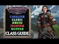 Pathfinder Wrath of the Righteous Classes Guide - Cavalier Cleric Druid Fighter and Hunter