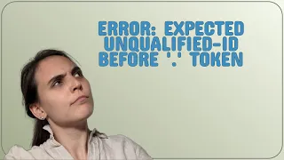 Arduino error expected unqualified-id before token