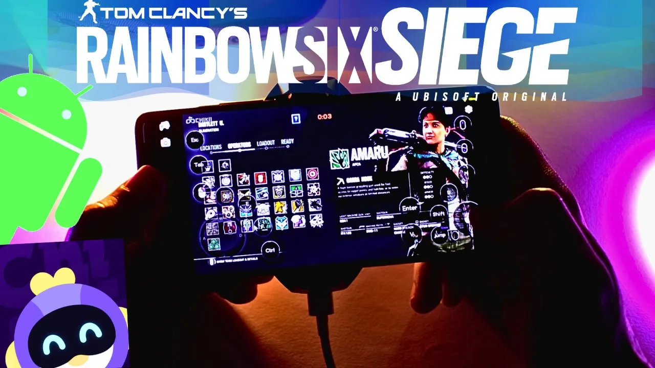 Tom Clancy's Rainbow Six Siege - Mobile Android Gameplay - Android Cloud Gaming - Chikii