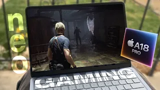 how is this even possible gaming on macbook neo